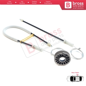 ชุดซ่อมมอเตอร์กระจกไฟฟ้าหลังขวา BWR5633 สำหรับ Colt CZC Cabriolet RG ปี 2006-2009 98031403 - Product Image 4