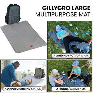 ชุดกระเป๋าเป้สะพายหลัง GillyGro Pro หลายสี กระเป๋าเป้สารพัดประโยชน์สำหรับพ่อแม่ที่ทำงานและเดินทาง - Product Image 4