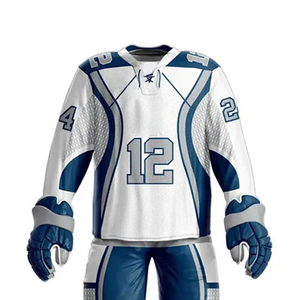 Nueva moda logotipo personalizado equipo deportes ropa de hockey sobre hielo precio al por mayor uniforme de hockey sobre hielo de alta calidad logotipo personalizado servicio OEM - Product Image 4