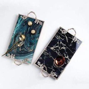 UN TEL plateau de service en résine époxy fait à la main, unique en son genre, essentiels de cuisine pour la maison, le restaurant, l'hôtel, les plateaux de service décoratifs muraux - Product Image 1