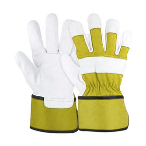 2025 High Quality Customizable Leather Working <b>Gloves</b> Cotton <b>Fur</b> Fleece Jersey Liner Welding <b>Gloves</b> Low Price Good Quality Sale - Product Image 4
