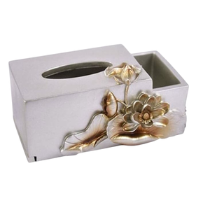 Modern <b>Kitchen</b> Countertop Stainless Steel <b>Tissue</b> Box Napkin <b>Holder</b> High Quality Eco-Friendly Customized Shape Gold Finish - Product Image 5