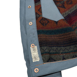 Personnalisé pour les hommes Detroit tactique hiver toile vêtements de travail bouton up Denim coton toile hommes vestes - Product Image 4