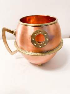 Taza de Cobre Clásica Hecha a Mano, Ecológica, con Gran Capacidad y Borde Liso para una Bebida Cómoda, Precio al por Mayor desde India - Product Image 5