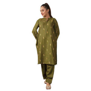 Trajes Formales para Mujer Más Vendidos, Material Khaddar Duradero, Ecológico, Talla Personalizada, Servicio OEM al por Mayor - Product Image 1