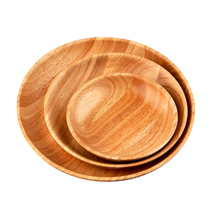 Plato de cargador para decoración de Hotel, vajilla de cocina para cargar platos de madera para bodas y utensilios de cocina - Product Image 1