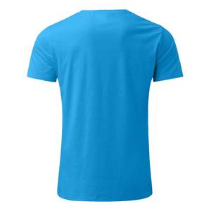 Camiseta de Manga Corta para Hombre, Cuello Redondo, Algodón Suave, con Logotipo Personalizado OEM y Serigrafía - Product Image 6