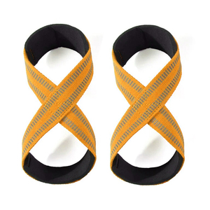 สายรัดข้อมือผ้าฝ้ายบุนวมสำหรับยิมบาร์จับรูปที่8สายรัดข้อมือสำหรับยกป้องกันการลื่นระบายอากาศได้ - Product Image 1