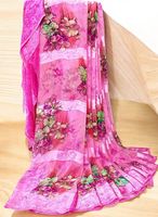 Thoub soudanais de vente chaude tissu en mousseline de soie multicolore tissu en mousseline de polyester fabricant en gros