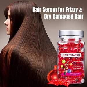 Cápsula De Óleo De Tratamento De Cabelo Personalizado Multivitamínico Marroquino Óleo De Abacate Suave Hidratante Cabelo Vitamina Soro Cápsulas - Product Image 4