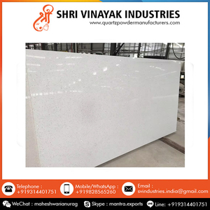 แผ่นหินควอตซ์เทียมแผ่นควอทซ์สีขาวสำหรับเคาน์เตอร์ห้องครัว - Product Image 4