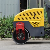 Rouleau compresseur à tambour unique Hightop de 1 tonne, 2 tonnes, 3 tonnes, 4 tonnes, compacteur de sol avec assistance technique 24h/24 et 7j/7 pour la route en vente