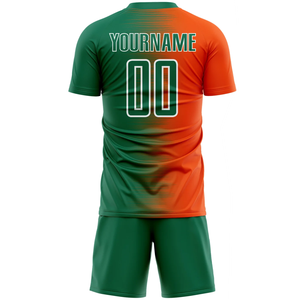 Uniformes de Fútbol Personalizados por Sublimación, Conjuntos de Camisetas de Fútbol - 100% Poliéster Elástico de Secado Rápido, Manga Corta de Verano, Colores y Logotipos Personalizados - Product Image 6