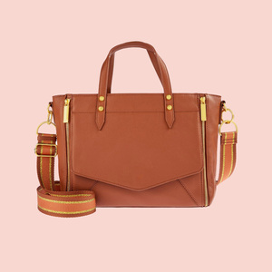 Bolso bandolera de cuero genuino con estilo de alta calidad, venta al por mayor, bandolera informal de negocios, cierre de cremallera, correa cruzada para el hombro - Product Image 6