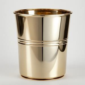 Cestas de Basura Multi-Tipo de Acero Galvanizado Amarillo Duradero, Totalmente Personalizables, Sin Tapa, Estilo Moderno, para Uso en el Hogar y la Oficina - Product Image 3