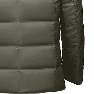 Veste matelassée de créateur Veste matelassée surdimensionnée en duvet bulle d'hiver pour hommes Veste matelassée personnalisée de haute qualité respirante - Product Image 6