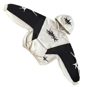 Personalizado al por mayor de manga larga sudaderas con capucha y sudaderas con capucha de moda del fabricante de impresión personalizada Sudadera con capucha de gran tamaño - Product Image 1