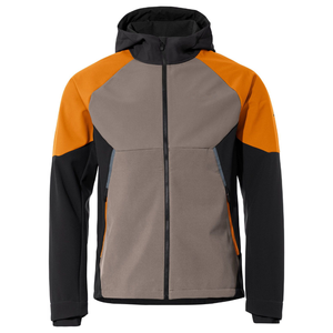 Veste de travail imperméable en polyester avec logo personnalisé pour l'hiver vente en gros Veste softshell à fermeture éclair complète pour hommes - Product Image 5