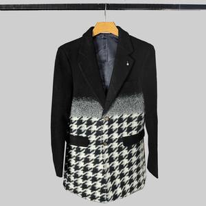 Elegante Abrigo Largo de Lana Ecológico para Hombre, Abrigo de Invierno Cálido y Grueso, Estilo Premium para Oficina, Trabajo, Viajes, Moda Casual - Product Image 2