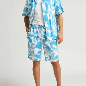 El mejor Material de tela suave para hombre, pantalones cortos lavados con ácido, buena calidad, contraste atractivo, el mejor outlet, pantalones cortos estampados para hombre - Product Image 3