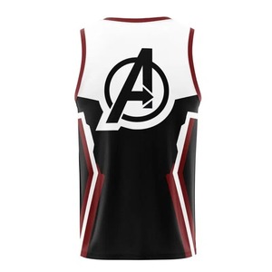 Chaleco de baloncesto de dibujos animados de Marvel Avengers, chaleco deportivo informal para hombres y mujeres, impresión 3D para niños y adultos - Product Image 4