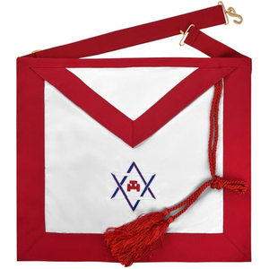 Tablier en peau d'agneau compagnon arc royal irlandais Design élégant à la mode - Product Image 5