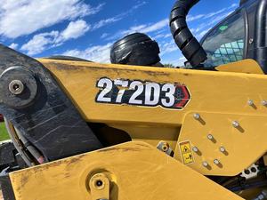 Chargeuse compacte sur pneus Cat 272D3 2022, diesel, avec godet frontal pour la construction et la manutention de matériaux - Product Image 6