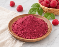 Groothandel Gedroogd Rode Frambozenpoeder Natuurlijk Fruit Ingrediënt OEM ODM Private Label Bulk Fabriek Leverancier