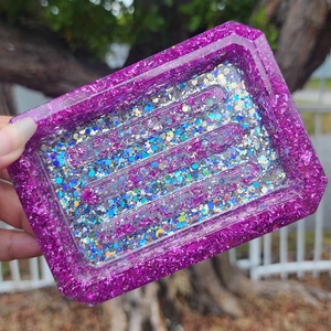 Porte-savon en résine Accessoires de salle de bain Top qualité Nouveau personnalisé Excellent plateau en résine royale - Product Image 5