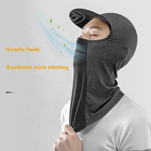 Pasamontañas de Seda de Hielo de Bajo Pedido Mínimo, Máscara Facial Completa, Antipolvo, Transpirable para Verano, para Pesca, Envío DDP - Product Image 4