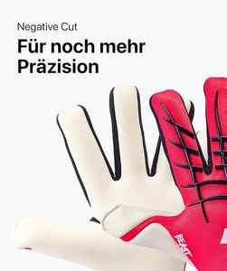 Gants de gardien de but de football Grip de qualité professionnelle: latex allemand de 4mm assure un football en gros personnalisé de haute qualité - Product Image 4