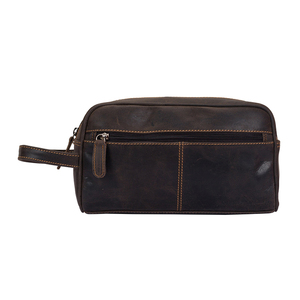 Sac en cuir et matériel PC personnalisé de qualité supérieure fabriqué à la main avec fermeture à glissière Créez votre propre design - Product Image 1