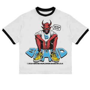 Camiseta de gran tamaño para hombre de tendencia, Polo gráfico liso personalizado, camisetas de talla grande con lavado ácido Vintage de peso pesado para gran oferta - Product Image 5