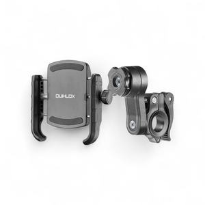 Intercomunicador para Motocicleta Quiklox con Soporte para Manillar y Carcasa SMQUIKLOXCRABPRO, Compatible con Teléfonos Inteligentes de hasta 7 Pulgadas, Negro - Product Image 1