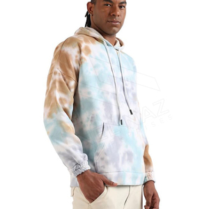 Sudadera con Capucha de Invierno para Hombre, Talla Grande, Felpa Gruesa, Lavado Ácido, Personalizada, Estilo Vintage, Lisa, Secado Rápido, Térmica, Transpirable, Unisex - Product Image 2