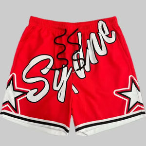 Custom Logo Cotton Men's Gym <b>Shorts</b> Wholesale High Quality Black Casual Plain with Mesh Fabric and Print <b>Technics</b> - Product Image 1