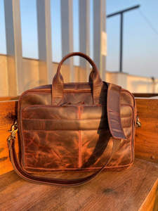 Leather Business <b>Bag</b> 16 Inch Large Men Genuine Leather Briefcase for 14 Inch <b>Laptop</b> Crazy Horse Leather Satchel <b>Bag</b> - Product Image 5