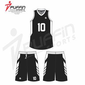 Uniforme de basket-ball OEM personnalisé, nouveau design, maillot d'équipe unisexe, shorts, vente en gros, respirant, antibactérien, séchage rapide, 100% polyester - Product Image 1