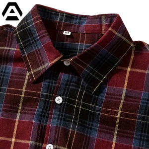 Slim Fit Soft Fabric, Retro Design OEM Wholesale <b>Flannel</b> <b>Shirt</b> <b>For</b> <b>Men</b> Plaid Long Sleeve <b>Flannel</b> <b>Shirts</b> BY AMAZING INDUSTRIES - Product Image 3