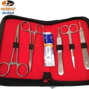 Ensemble d'instruments chirurgicaux orthopédiques, kit de formation à la simulation de plaies, instruments chirurgicaux en acier inoxydable pour étudiants en dentisterie, CE - Product Image 3