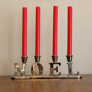 Bougeoirs en laiton pour décor de salon Supports à bougies en laiton vintage pour décor d'hôtels et de restaurants Best Seller - Product Image 5