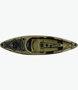 ¡Sun Dolphins Journey Kayak de pesca de 12 pies Sit-on-top OLIVE Barley usado 4 veces! - Product Image 2