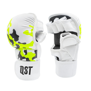 Custom Design Hybrid MMA Sparring <b>Gloves</b> 8oz Thick Padding Open Palm Training Grappling <b>Gloves</b> Mixed Martial Arts-OEM - Product Image 5