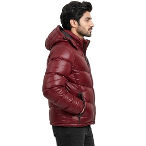 Men Puffer Jacket Featuring Soft Insulated Filling Comfortable Lining And Modern Men Puffer Jacket <b>Lightweight</b> Casual <b>Coat</b> - Product Image 3