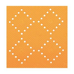 Spirella Collezione Alaska, Tappetino Doccia 71 x 36, PVC, Arancione - Product Image 1