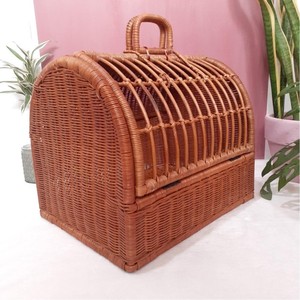 Luxury Manual Rattan Wicker Woven Other <b>Pet</b> Nest House <b>Backpack</b> Strollers <b>Carriers</b> Lowest Price - Product Image 2