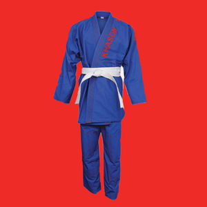 ชุดศิลปะการต่อสู้ gimo Jitsu bjitsu bjitsu ศิลปะการต่อสู้ทำจากผ้าฝ้ายผสมมุก450ตามสั่งแบบมืออาชีพ - Product Image 5