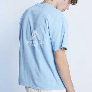 Camiseta de algodón orgánico ecológica para hombres y mujeres | Camiseta informal suave, transpirable y duradera, adecuada para uso diario, gimnasio - Product Image 4