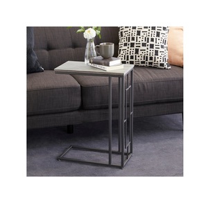 Luxury Style Premium Design with 2 Layer <b>Round</b> Shape Side <b>Table</b> with Marble Top Used in Home Hotel at Available Low Price - Product Image 3