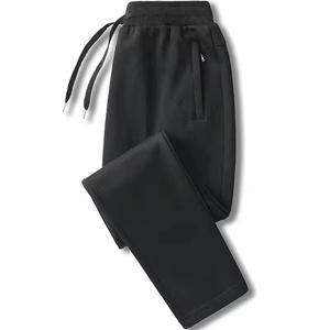 <span class=keywords><strong>Pantaloni</strong></span> Sportivi Casual da Uomo Personalizzati OEM con Logo Ricamato o Stampato, Gamba Larga, Modello Dritto e Lungo - Product Image 3